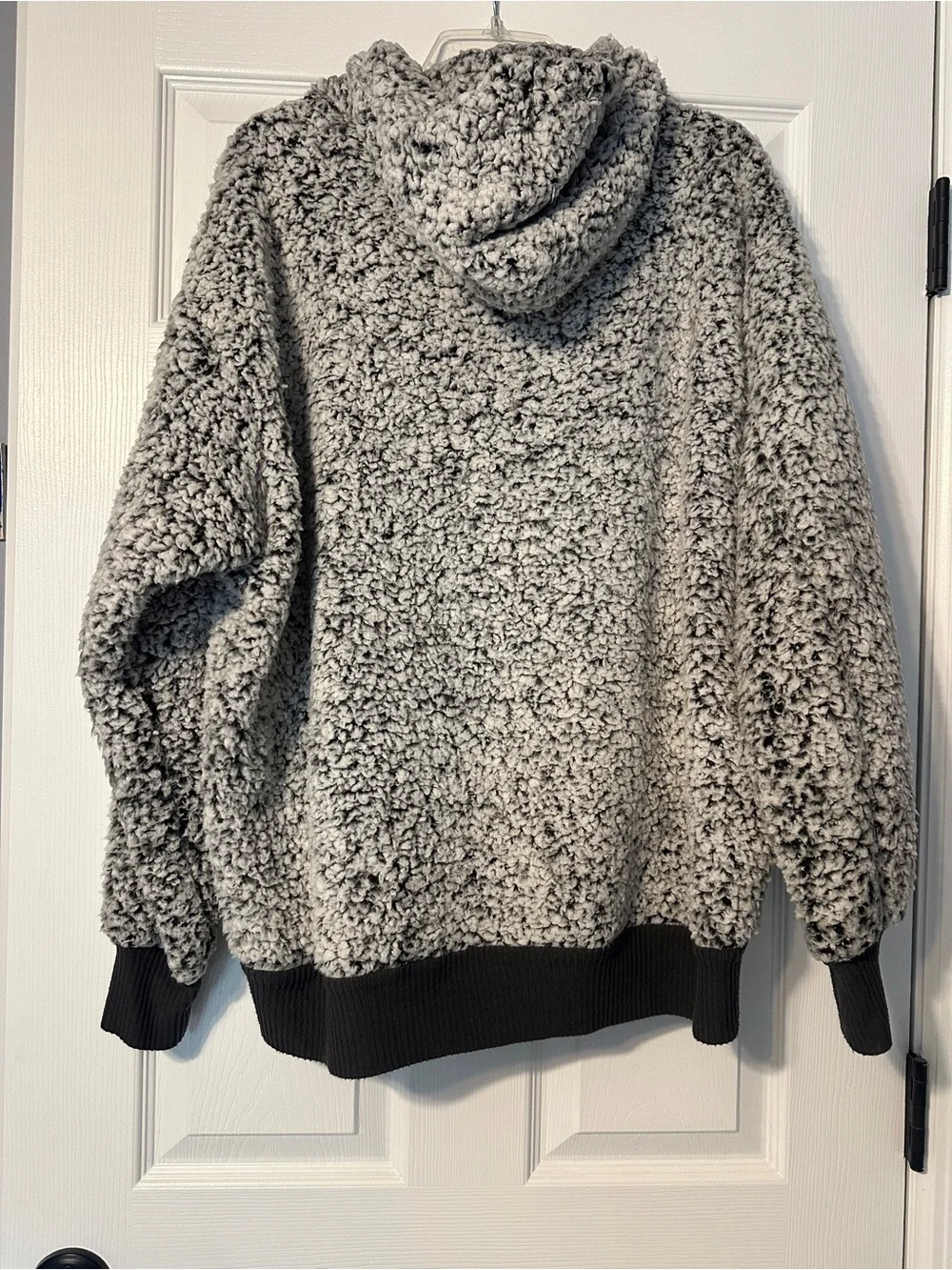 Express Fuzzy Sherpa Jacket- Full Zip